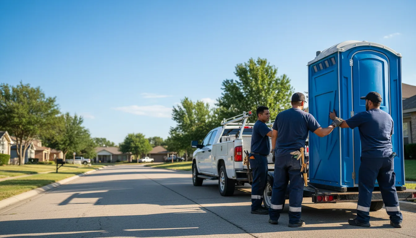 Portable Toilet Rental in La Vista, NE near me